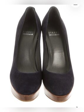 Stuart Weitzman
Suede Platform Pumps
Size: 7 | IT 37